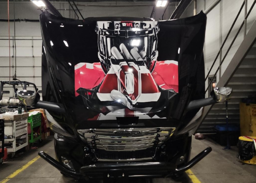 Ohio State Buckeyes semi, trucker Christmas gift